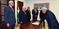 إبراهيم أبو النجا يؤدي اليمين القانونية أمام الرئيس محافظا لغزة