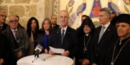 الحمد الله: الاحتلال لم يفلح بزعزعة هويتنا وشعبنا قادر على مواجهة التحدي الذي تقوده أميركا