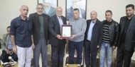 فتح وسط خانيونس تزور القائد أحمد حلس "ابو ماهر" في الذكرى السنوية لإستشهاد نجله