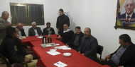 القدرة يجتمع بأمناء سر المكاتب الحركية في اقليم وسط خانيونس