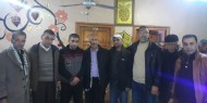 حركة فتح اقليم رفح تزور الأخ كفاح الأخرس بعد خروجه من سجون حماس