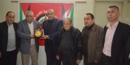 غزة: مفوضية الاتحادات والنقابات العمالية لحركة فتح تزور الجبهة الديمقراطية بذكرى الانطلاقة