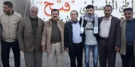 بعد 15 عام من الاعتقال لجنة لاجئي خان يونس تهنئ الأسير المحرر أبو مصطفى