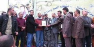 اقليم غرب خانيونس يهنئ الاسير المحرر ابراهيم ابومصطفى