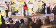 فتح وسط خانيونس تكرم الاسير المحرر عزمي ابو ظاهر في حفل جماهيري