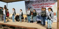 حفل تراثي نسوي في مخيم العودة شرقي خانيونس