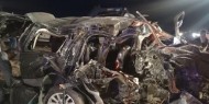 مصرع نائب أردني وزوجته واولاده الخمسة جراء حادث سير على الطريق الصحراوي