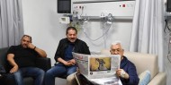 السيد الرئيس محمود عباس بصحة جيدة ويتابع مهامه اثناء وجوده في المستشفى