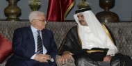 الرئيس يجتمع مع أمير قطر في الدوحة