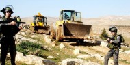 جرافات الاحتلال تواصل تجريفها لعشرات الدونمات في سلفيت