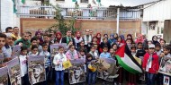 أشبال وزهرات "فتح" يزورون منزل الراحل "عرفات" بغزة