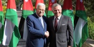 الرئيس يجتمع مع العاهل الأردني