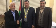حلس يتقلد وساما رفيعا من الاتحاد العربي للمحاربين القدامى
