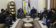 قيادة حركة فتح في قطاع غزة تستقبل وفدا من الجبهة الشعبية القيادة العامة