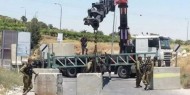 الاحتلال يواصل إغلاق مدخل بلدة عزون لليوم السادس