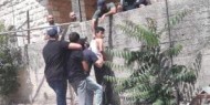 اعتقال 4 مقدسيين بينهم طفلين في العيسوية وشعفاط وسط مواجهات مع الاحتلال
