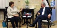 اشتية يدعو الاتحاد الأوروبي لقيادة الجهد السياسي لما بعد خطة ترمب