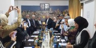 فتح تكرم بعثة وزارة التربية والتعليم الكويتية إلى فلسطين