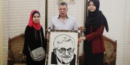 "حلس" يستقبل الطالبة المبدعة آية مسعود