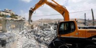 الاحتلال يهدم بنايتين قيد الإنشاء في العيزرية شرق القدس