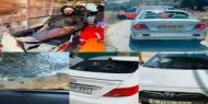 إصابة مواطن وتضرر ثلاث مركبات إثر اعتداء للمستوطنين شرق رام الله