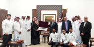الرئيس يستقبل بعثة المنتخب السعودي: زيارتكم تجسد العلاقة التاريخية بين البلدين
