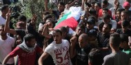 تشييع جثمان الشهيد الحداد في الخليل