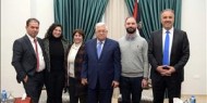 في إطار دعمه للمؤسسات المقدسية: الرئيس يستقبل وفدا من مركز عوشاق للفنون