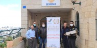 تنمية بيت لحم توزع مواد تعقيم وكمامات على المراكز الإيوائية بالمحافظة