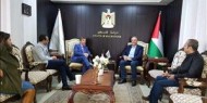 الوزير عساف يستقبل ممثل الاتحاد الأوروبي في فلسطين