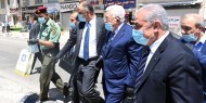 الرئيس يتفقد أوضاع المواطنين بمحافظة رام الله والبيرة ويحثهم على الالتزام بشروط السلامة العامة