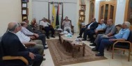 قيادة حركة فتح تجتمع بقيادة الجبهة الديمقراطية