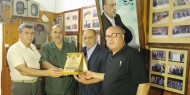وفد قيادي من حركة فتح يكرم المستشار سلامة بسيسو