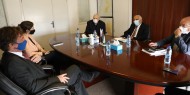 رئيس لجنة الانتخابات يلتقي ممثل الاتحاد الأوروبي