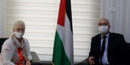 الهدمي يبحث مع القنصل البلجيكي المشاريع البلجيكية والأوضاع السياسية في القدس