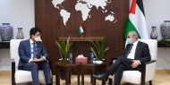 اشتية يبحث مع ممثل كوريا الجنوبية تعزيز التعاون