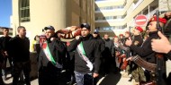 جماهير شعبنا تشيّع جثمان الشهيد المسن سليمان الهذالين في جنازة عسكرية وشعبية