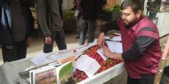 دكتوراه على بسطة الفراولة في أسواق غزة