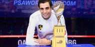 بطل العالم بالاسكواش: يجب أن نتذكر الشعب الفلسطيني الذي يعاني من الاحتلال منذ 74 عاما