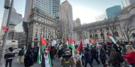 تظاهرة حاشدة في شيكاغو  تنديدا بالاعتداءات الاسرائيلية على شعبنا