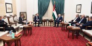 الرئيس يستقبل مبعوث الاتحاد الأوروبي للسلام في الشرق الأوسط