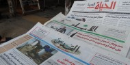 أبرز عناوين الصحف الفلسطينية