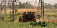 آليات الاحتلال تتوغل شمال قطاع غزة وسط أعمال تجريف &nbsp;