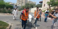 الاحتلال يقصف مئات المواطنين في غزة خلال نزوحهم من منازلهم