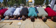 50 ألف مصل يؤدون صلاة الجمعة في المسجد الأقصى