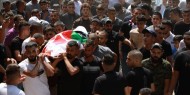 تشييع جثمان الشهيد أوس حمامدة في قباطية جنوب جنين