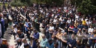 130 ألفًا يؤدون صلاة الجمعة الثالثة من شهر رمضان في المسجد الأقصى