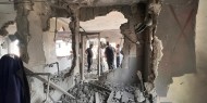 الاحتلال يفجر منزل ذوي الشهيد معتز الخواجا في بلدة نعلين
