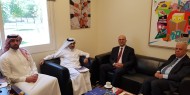 الهدمي يطلع مسؤولين قطريين على مجمل التطورات في القدس