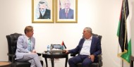 الشيخ يطلع ممثل الاتحاد الأوروبي على مجمل التطورات الفلسطينية